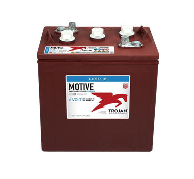 T-105 Plus 6V 225AH Deep-Cycle Trojan Battery