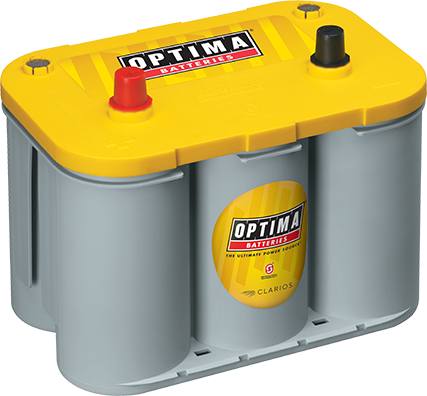 Optima YELLOWTOP D34 12V 750 CCA Dual Purpose AGM Battery
